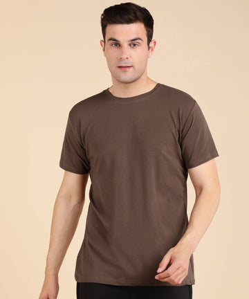 Hold your head Up Tee - Brown